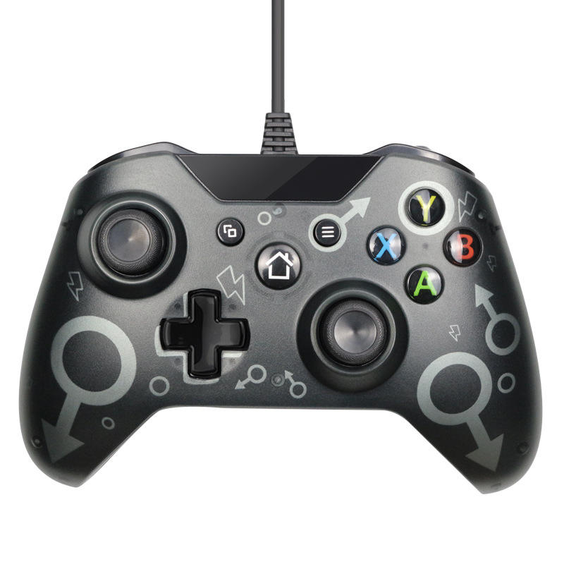 Kabelov hern ovlada (gamepad) pro PC v designu Xbox - ern